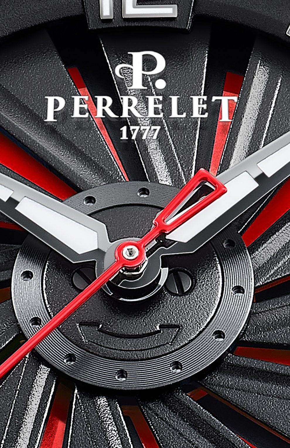 Часы turbine 41 full titanium red PERRELET, арт. A4066/1, фото 10