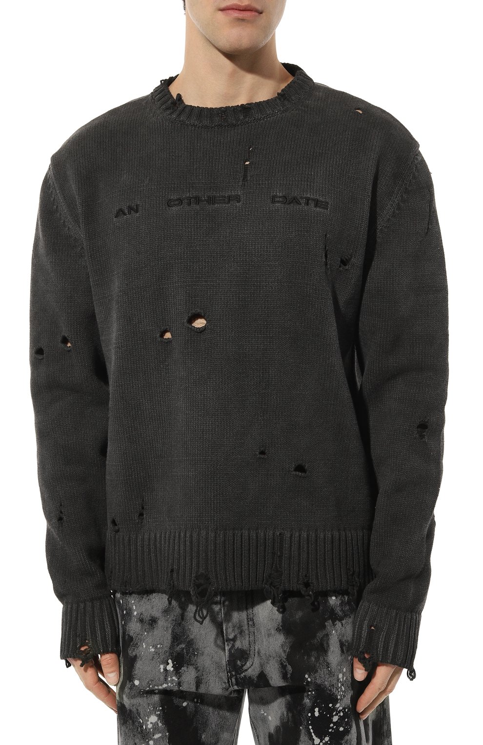 Хлопковый свитер AN OTHER DATE, арт. AS0DMAJP018, фото 3