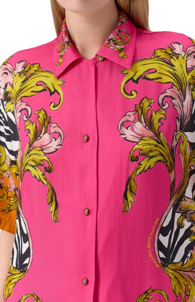 Рубашка из вискозы VERSACE JEANS COUTURE, арт. 78HAL2P9/NS646, фото 5
