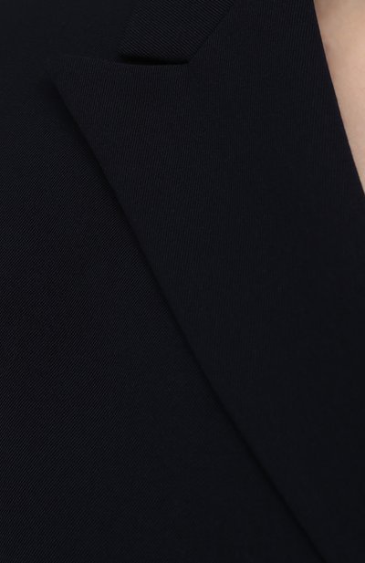 Двубортный жакет DRIES VAN NOTEN темно-синего цвета по цене 97500 руб., арт. 211-10424-2031, фото 5 Двубортный жакет DRIES VAN NOTEN, арт. 211-10424-2031, фото 5