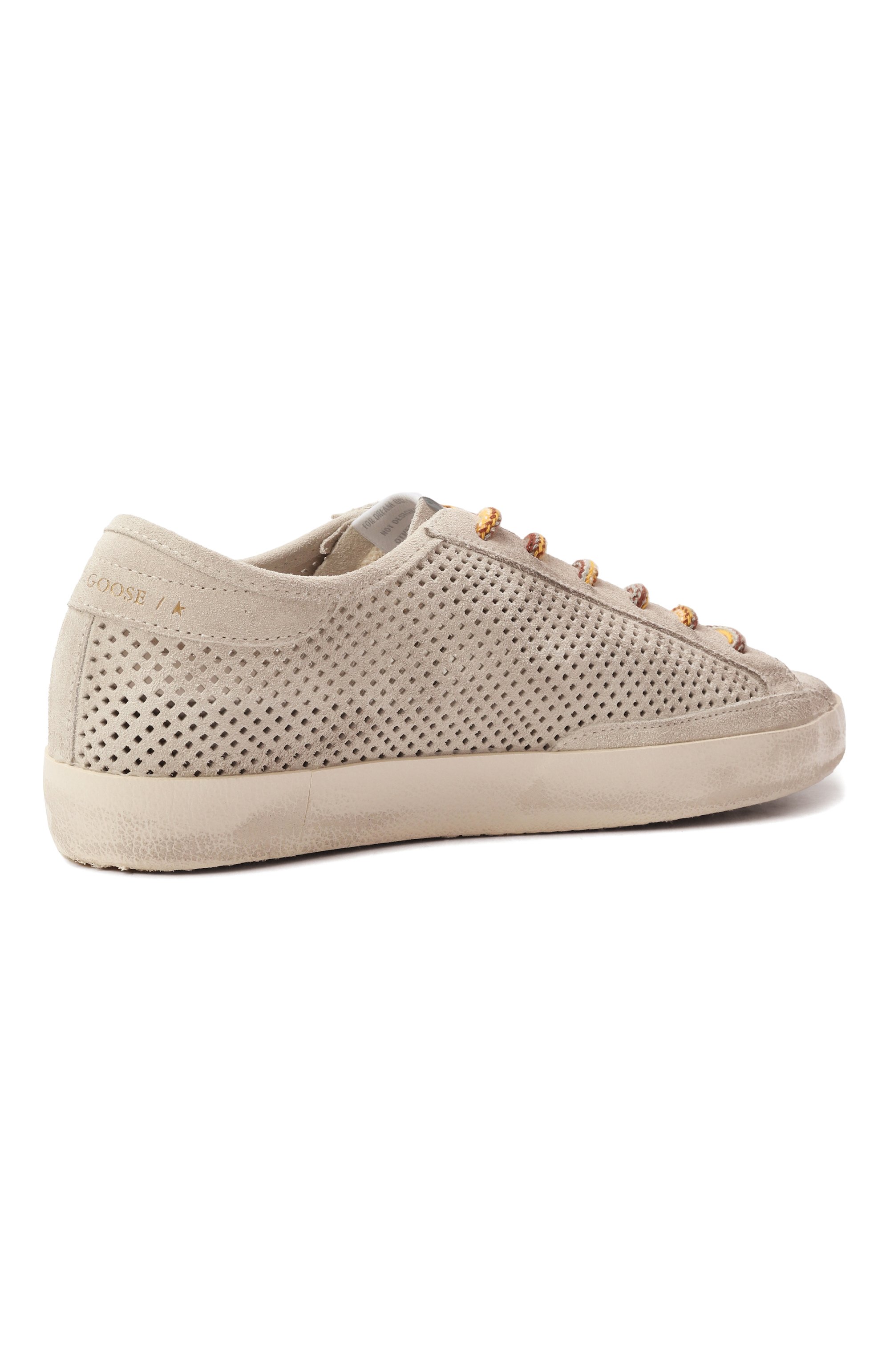 Замшевые кеды super-star  GOLDEN GOOSE DELUXE BRAND, арт. GWF00931.F007561, фото 5