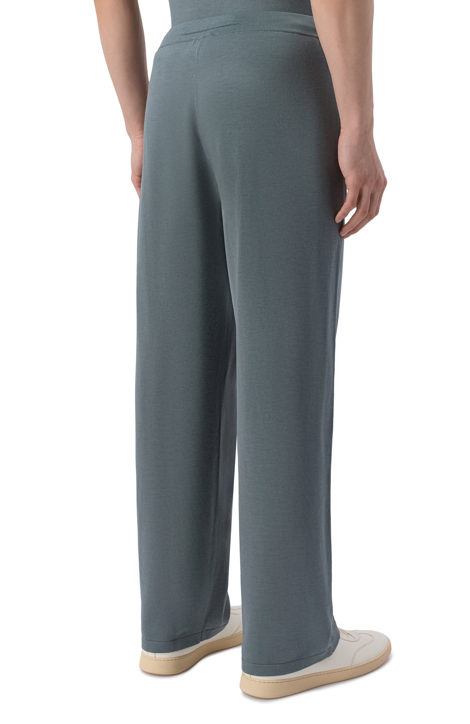 Брюки из шелка и хлопка 12 STOREEZ, арт. 136291, фото 4