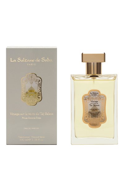 Парфюмерная вода voyage sur la route du taj palace (100ml) LA SULTANE DE SABA бесцветного цвета по цене 20900 руб., арт. 3700448605962, фото 4 Парфюмерная вода voyage sur la route du taj palace (100ml) LA SULTANE DE SABA, арт. 3700448605962, фото 4