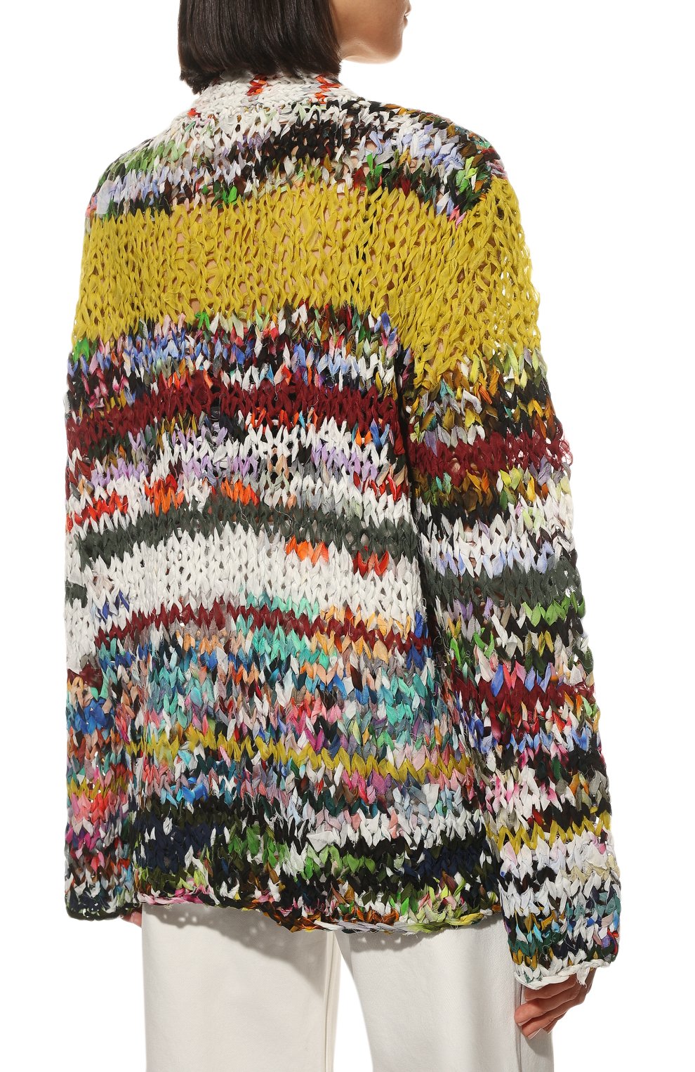 Кардиган из хлопка и шелка DRIES VAN NOTEN, арт. 221-011298-4711, фото 4