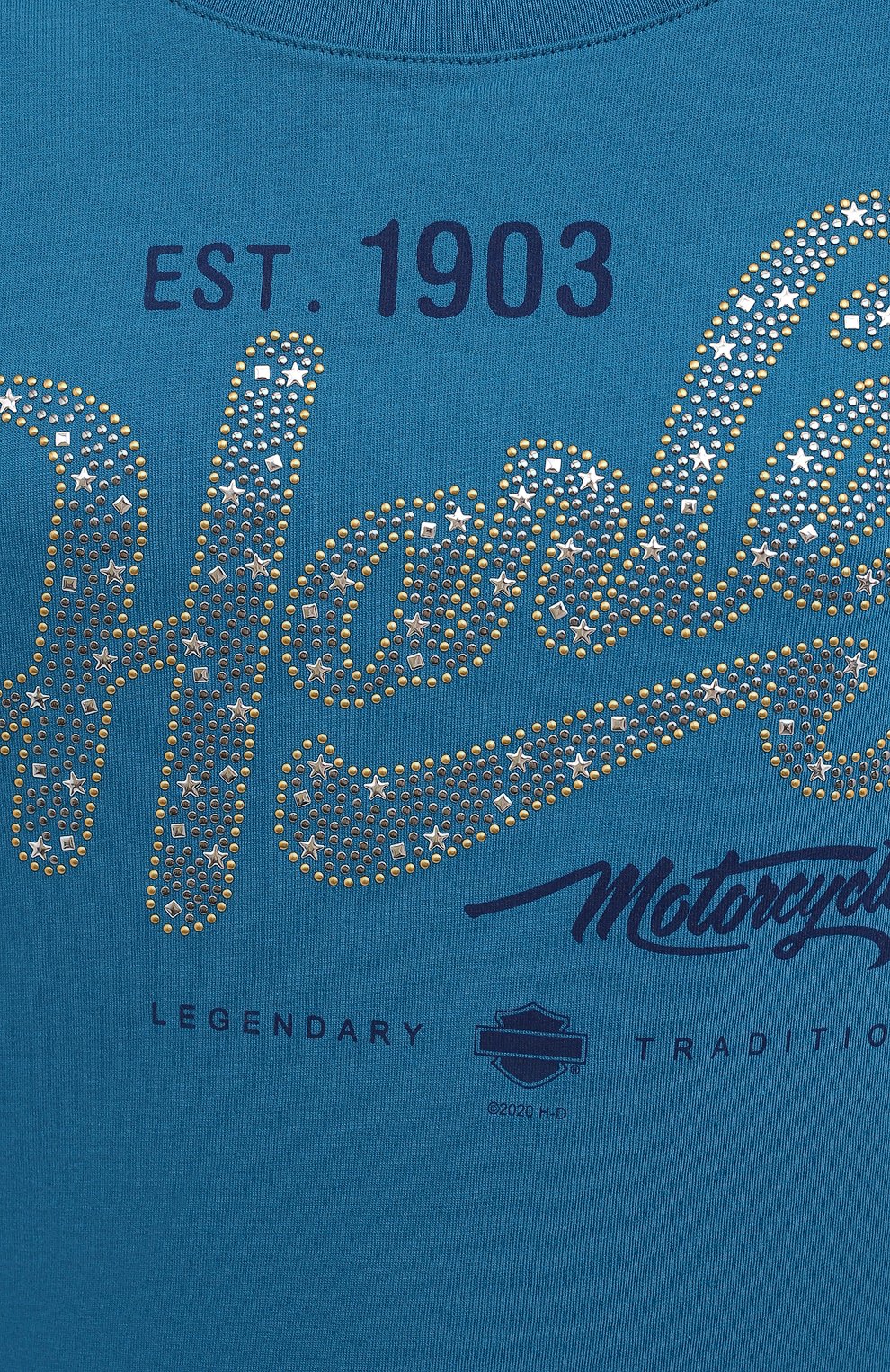 Хлопковая футболка HARLEY-DAVIDSON, арт. R003822, фото 5