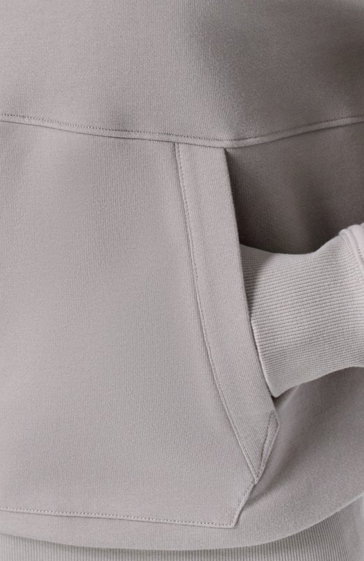 Хлопковое худи C.P. Company 20CMSS714A/005086W Серый  20CMSS714A/005086W Фото 5