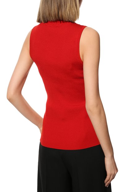 Топ NOBLE&BRULEE красного цвета по цене 13000 руб., арт. NB1222001, фото 4 Топ NOBLE&BRULEE, арт. NB1222001, фото 4