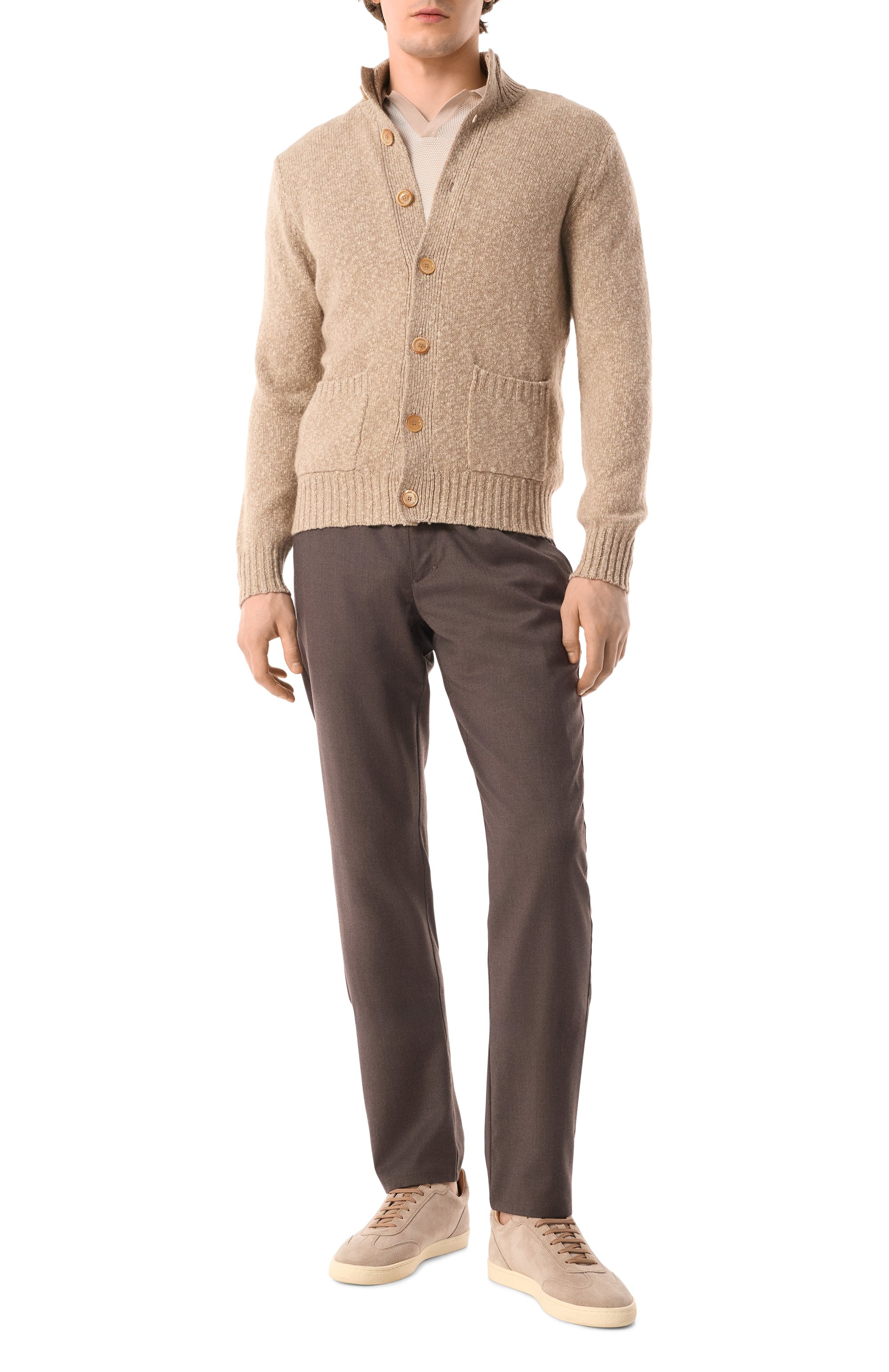 Замшевые кеды hybrid BRUNELLO CUCINELLI, арт. MZUSIB2252, фото 2