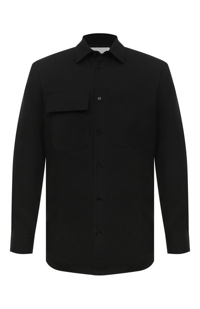 Мужская шерстяная рубашка JIL SANDER, арт. J23DL0003/J40117