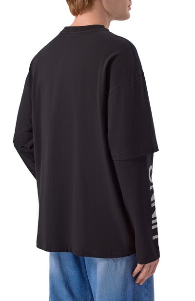 Хлопковый лонгслив HINNOMINATE, арт. HMABM01576, фото 4