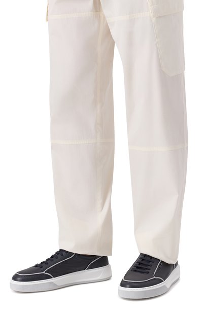 Кожаные кеды ZILLI, арт. H0201AM1947VZBA06, фото 3