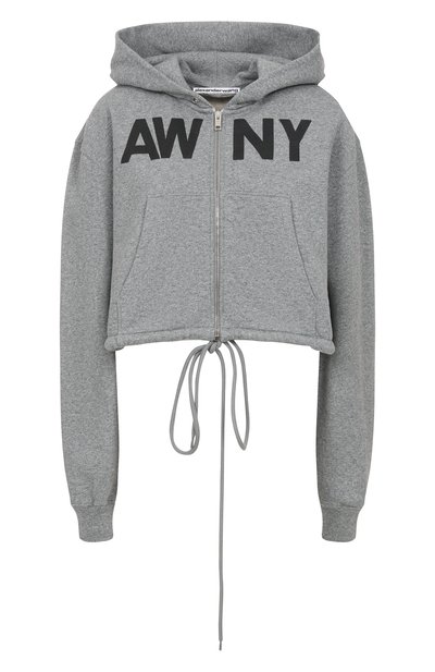 Женский хлопковая толстовка ALEXANDERWANG.T, арт. 4CC2251553