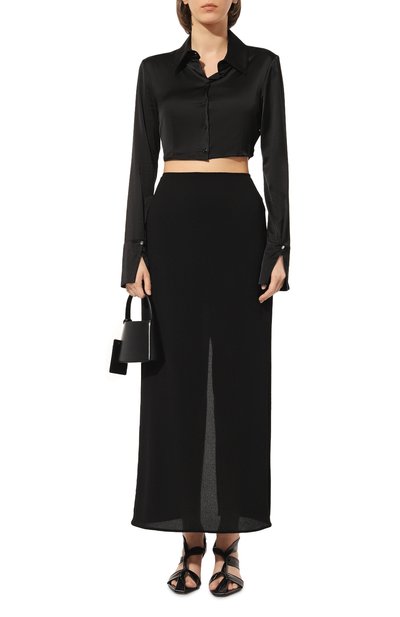 Атласная рубашка PATRIZIA PEPE, арт. 2C1479_A644, фото 2