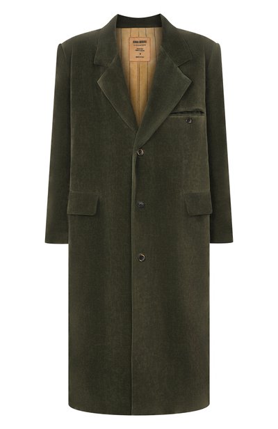 Мужское пальто из хлопка и льна UMA WANG, арт. UM8511_1