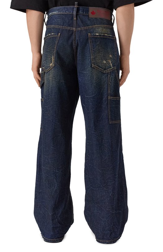 Джинсы Loose Dsquared2 S74LB1761/D30011 Синий  S74LB1761/D30011 Фото 4