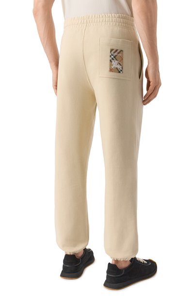 Хлопковые джоггеры BURBERRY, арт. 8103518, фото 4