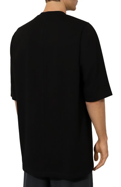 Хлопковая футболка RICK OWENS, арт. RU02D6249/BA, фото 4