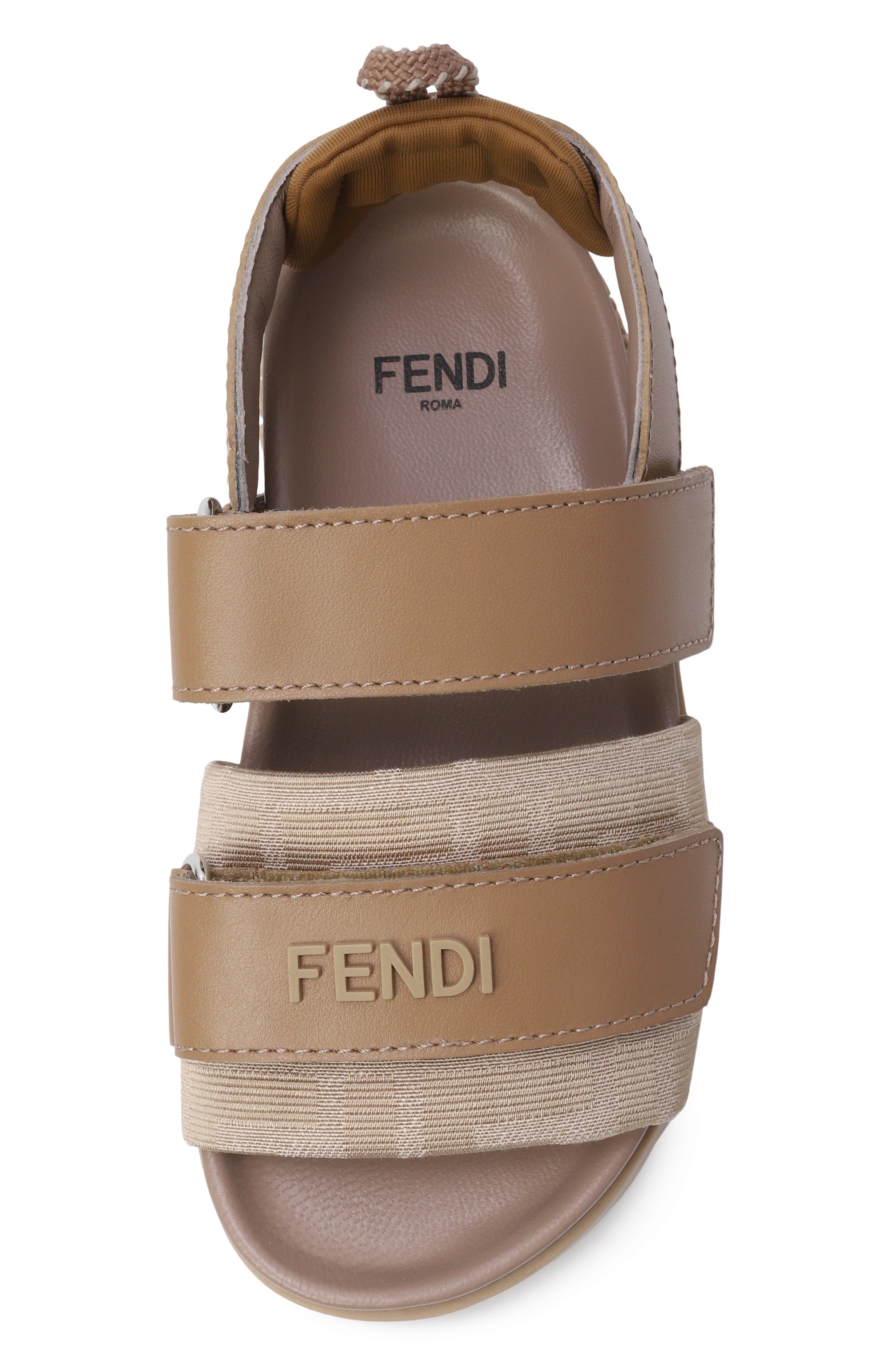 Кожаные сандалии FENDI, арт. JMR554/AWK4, фото 4