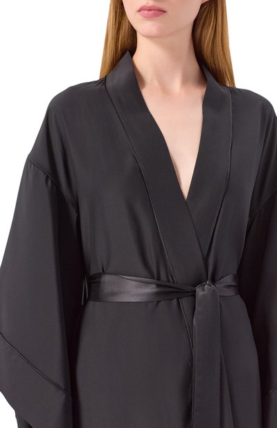 Шелковый халат KIKI DE MONTPARNASSE, арт. C001RB002, фото 5