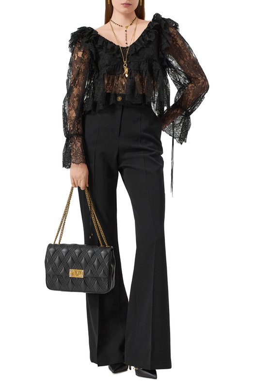 Блузка Chloé CHC25SHT15400 Чёрный  CHC25SHT15400 Фото 2