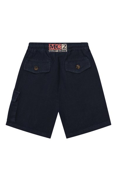 Льняные шорты-карго MC2 SAINT BARTH, арт. STBK MARSEILLE JR/00338H, фото 2