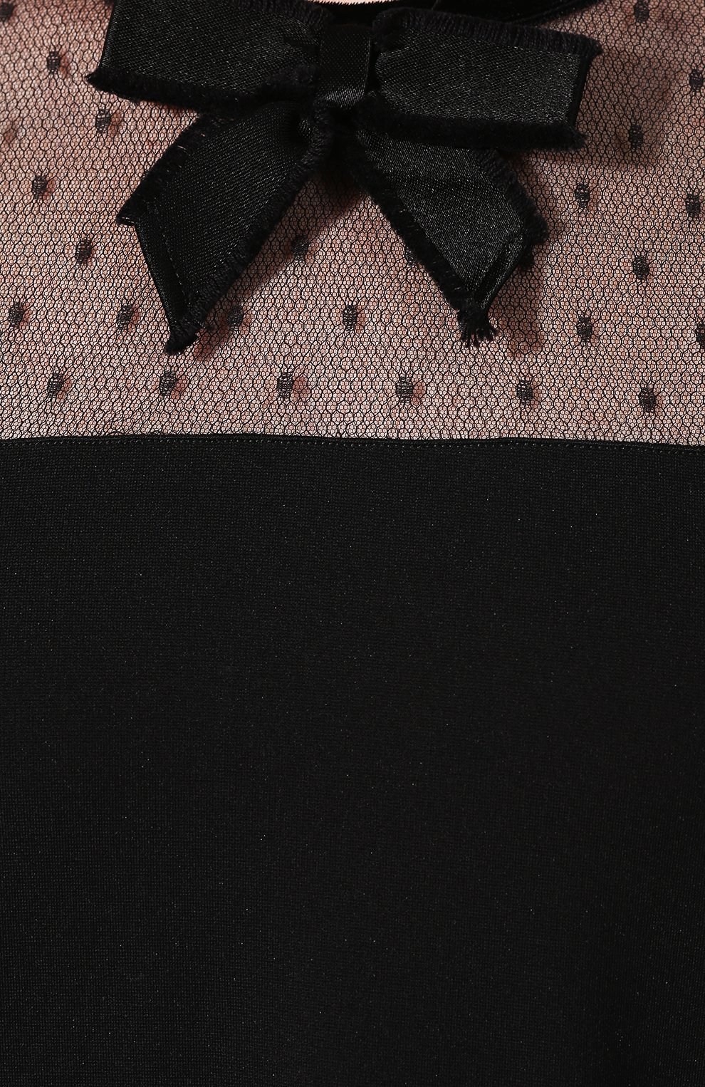 Платье REDVALENTINO черного цвета по цене 58500 руб., арт. SR0MJ03C/4Q9, фото 5 Платье REDVALENTINO, арт. SR0MJ03C/4Q9, фото 5