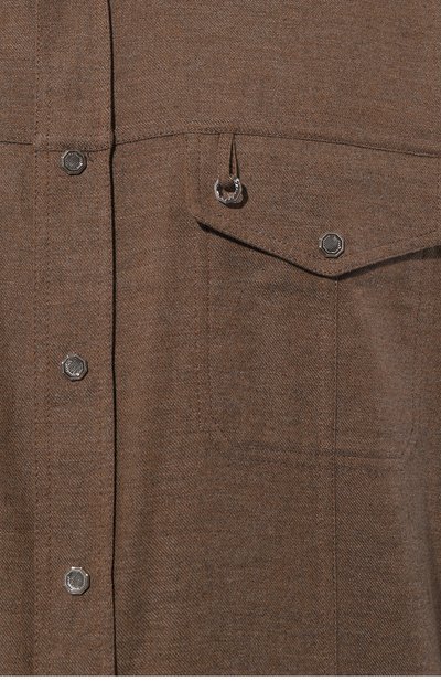 Хлопковая рубашка STEFANO RICCI, арт. MC007067/BN2817, фото 5