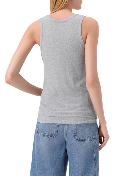 Майка DNUD PARIS серого цвета по цене 12830 руб., арт. L860, фото 4 Майка DNUD PARIS, арт. L860, фото 4