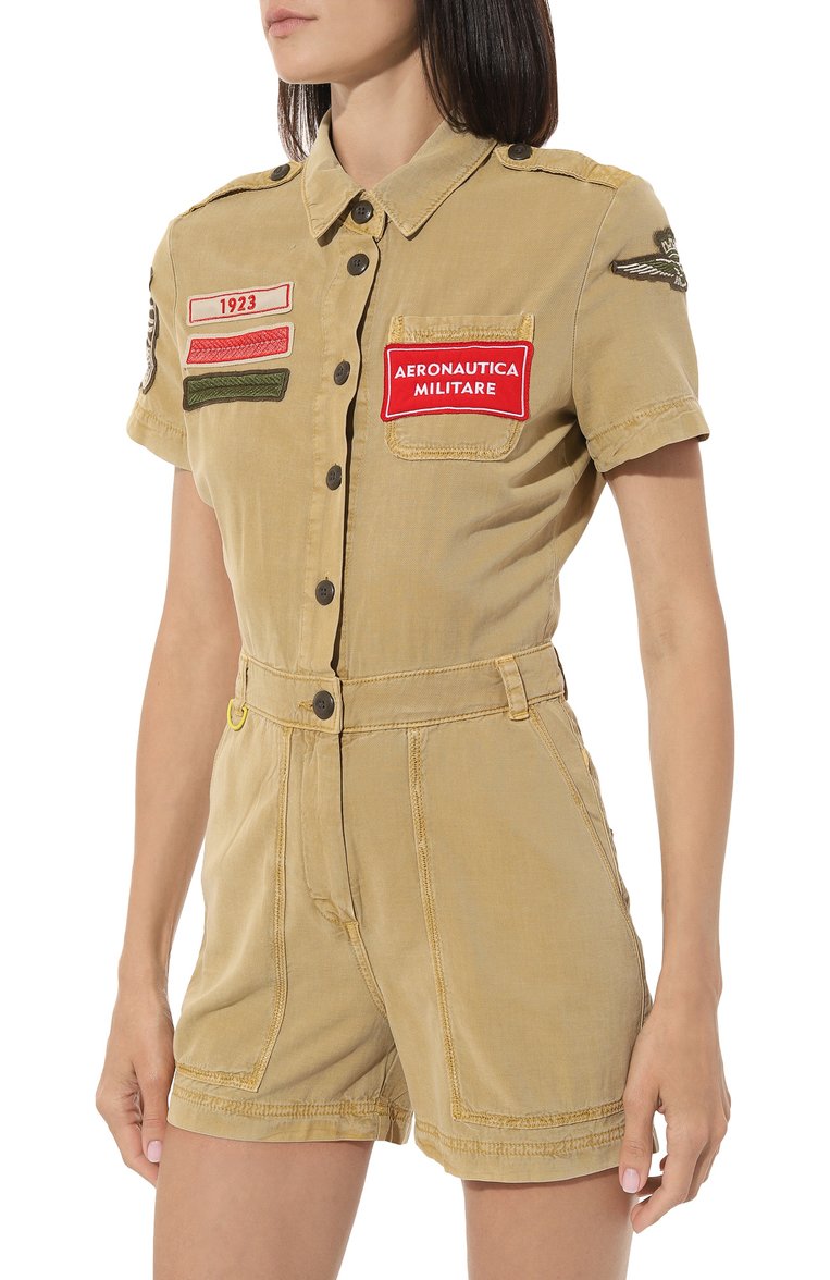Комбинезон из лиоцелла и хлопка AERONAUTICA MILITARE, арт. 231/TU119DCT3095, фото 3