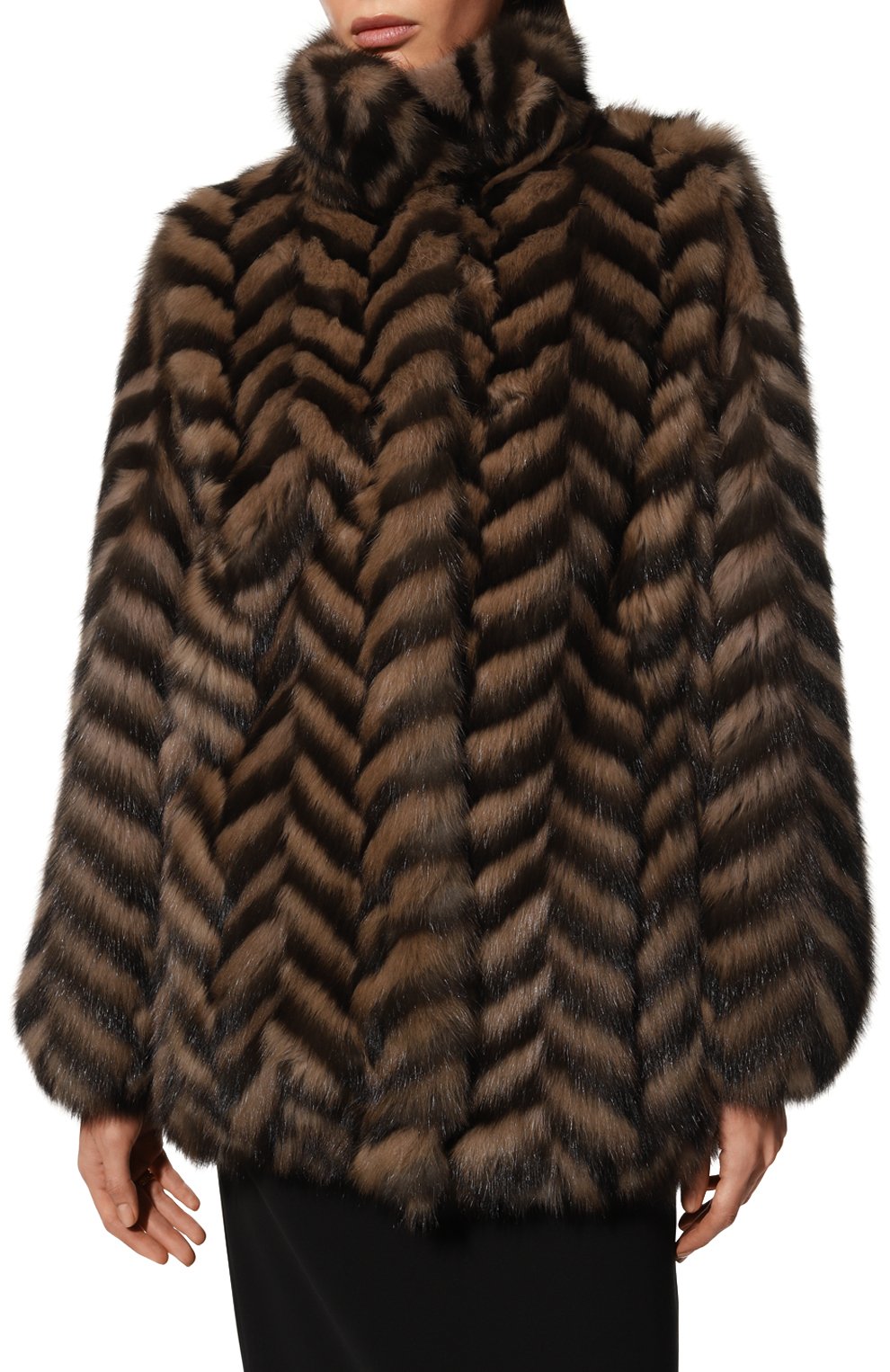 Шуба из меха соболя SABLEFUR, арт. 72211-sb-03, фото 3
