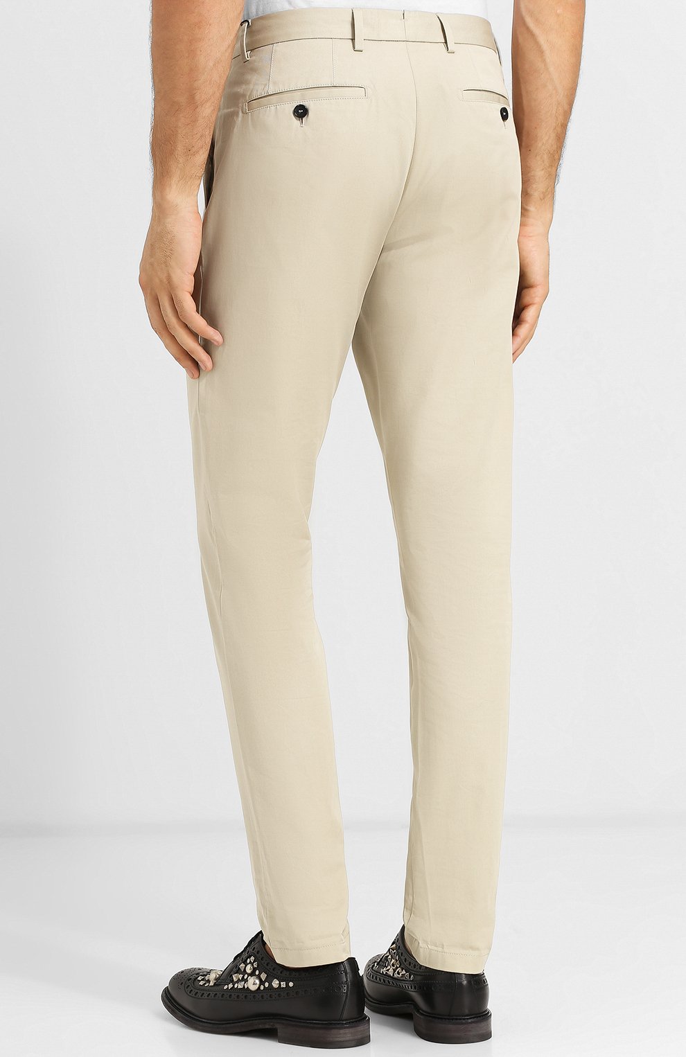 Хлопковые брюки BURBERRY, арт. 8001119, фото 4