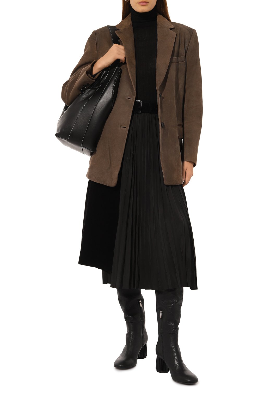 Кожаные ботфорты dorica AGL, арт. D271502PCKB1401013, фото 2