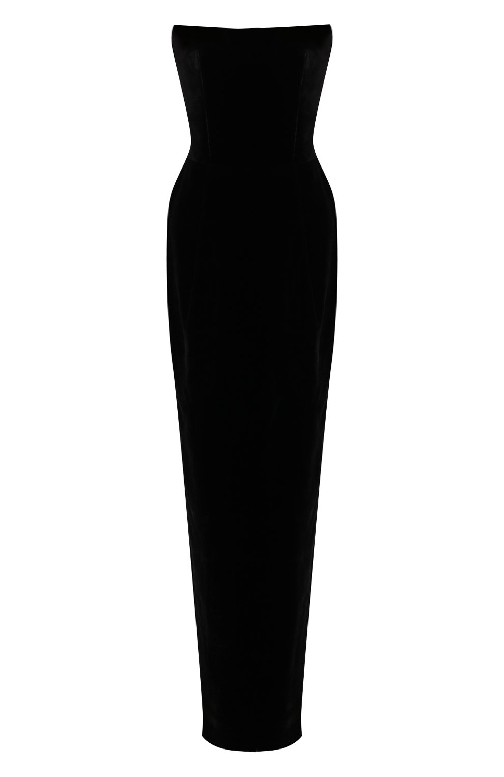 Бархатное платье RASARIO черного цвета по цене 114800 руб., арт. 0035W9_1, фото 1 Бархатное платье RASARIO, арт. 0035W9_1, фото 1