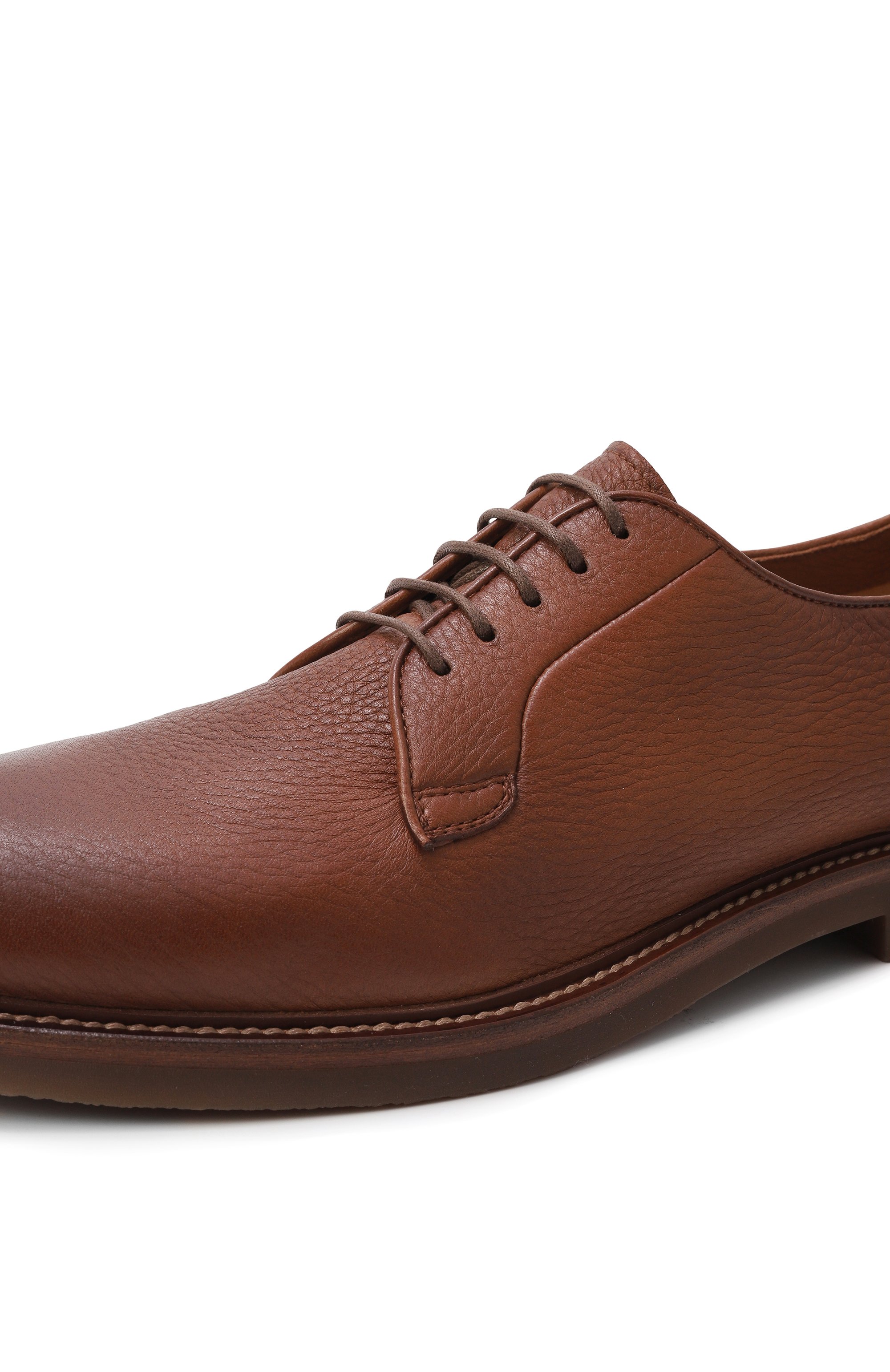 Кожаные дерби BRUNELLO CUCINELLI, арт. MZUCSLE722, фото 7