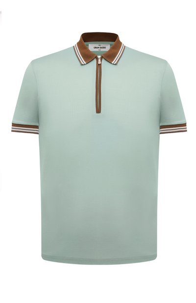 Мужская хлопковое поло GRAN SASSO, арт. 60147/74219