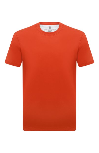 Хлопковая футболка BRUNELLO CUCINELLI, арт. M0T611308, фото 1