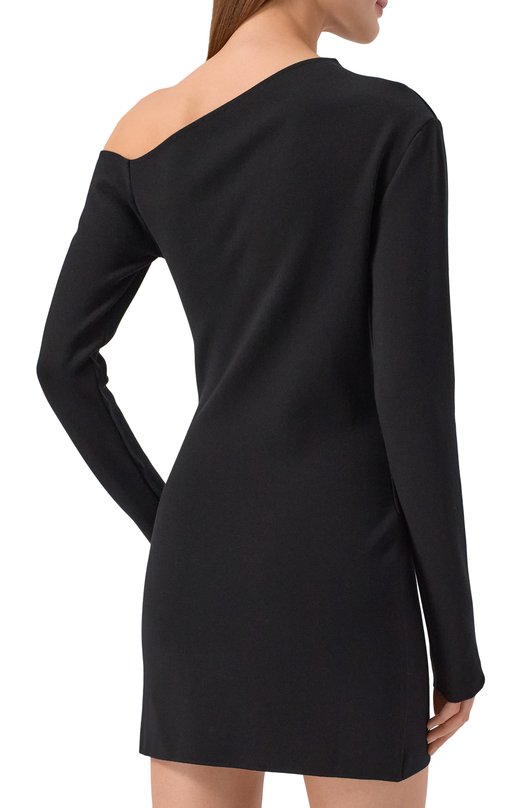 Платье из вискозы Zeynep Arcay FW25DR32 Чёрный  FW25DR32 Фото 4