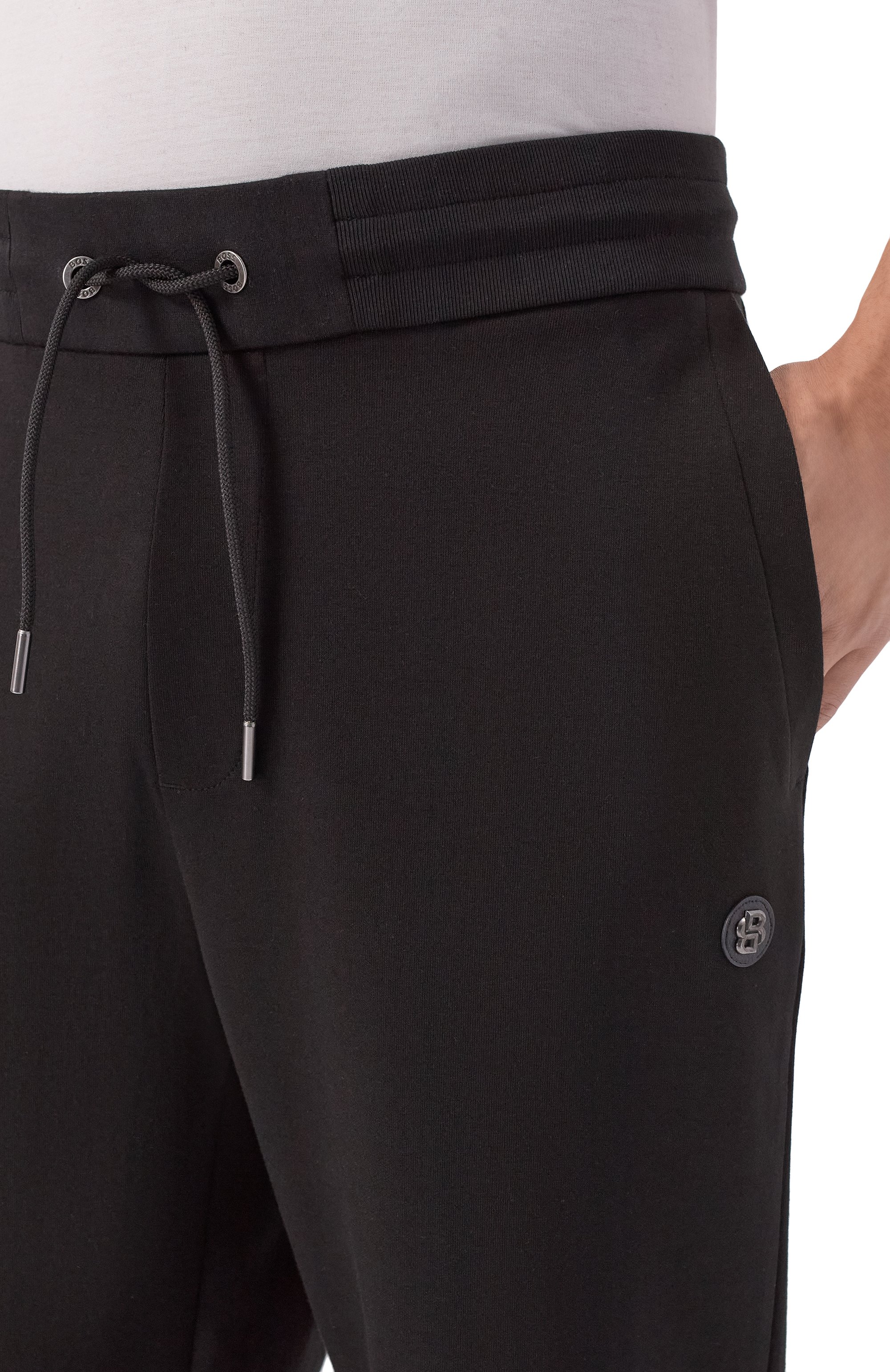 Хлопковые джоггеры BOSS, арт. 50520322, фото 5