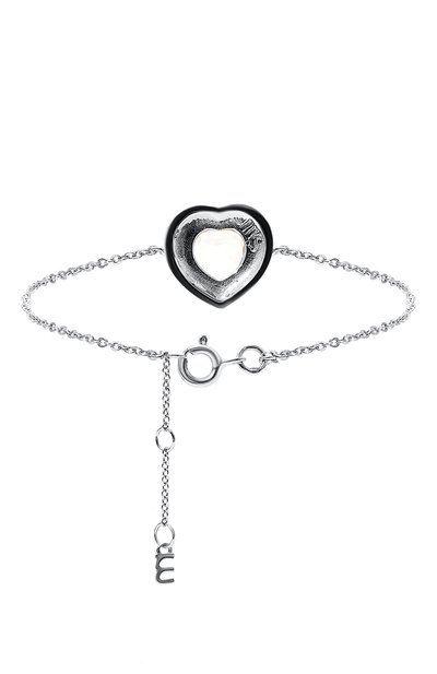 Браслет с хрусталем и черной эмалью courage MOONKA, арт. crg-br-crs, фото 3