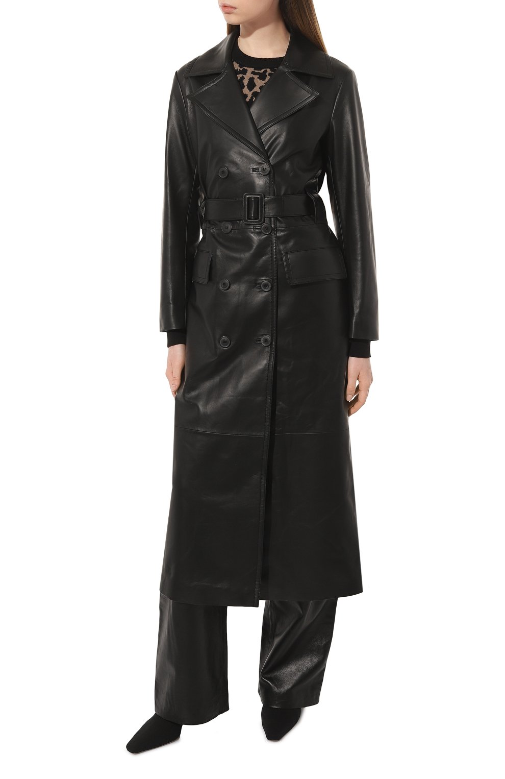 Кожаный плащ ALINE, арт. AL020102, фото 3