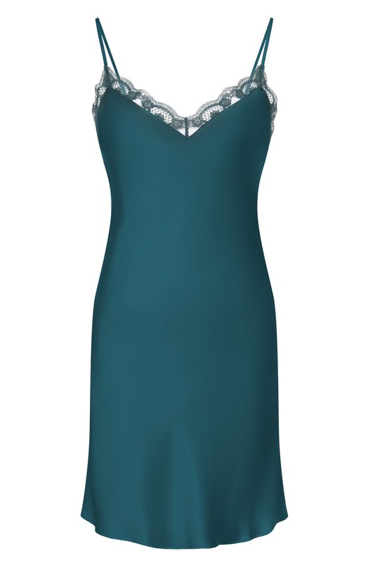 Шелковая сорочка SimonePerele 1F8940 Зелёный 1F8940