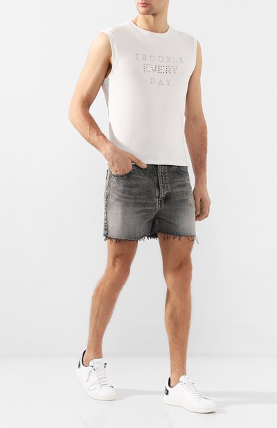 Джинсовые шорты SAINT LAURENT, арт. 601476/Y8990, фото 2