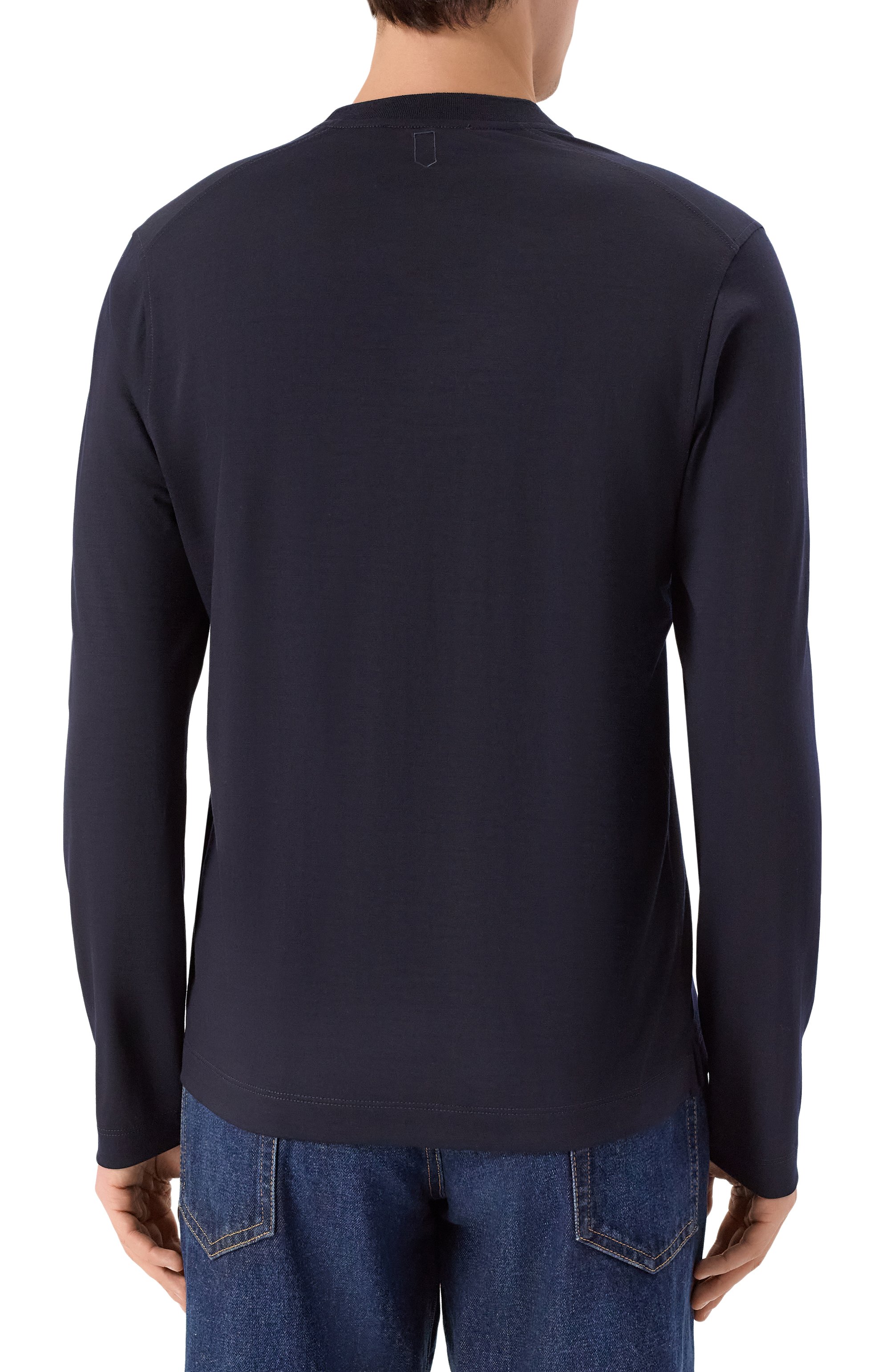 Шерстяной джемпер CANALI, арт. T0917/MJ02338, фото 4