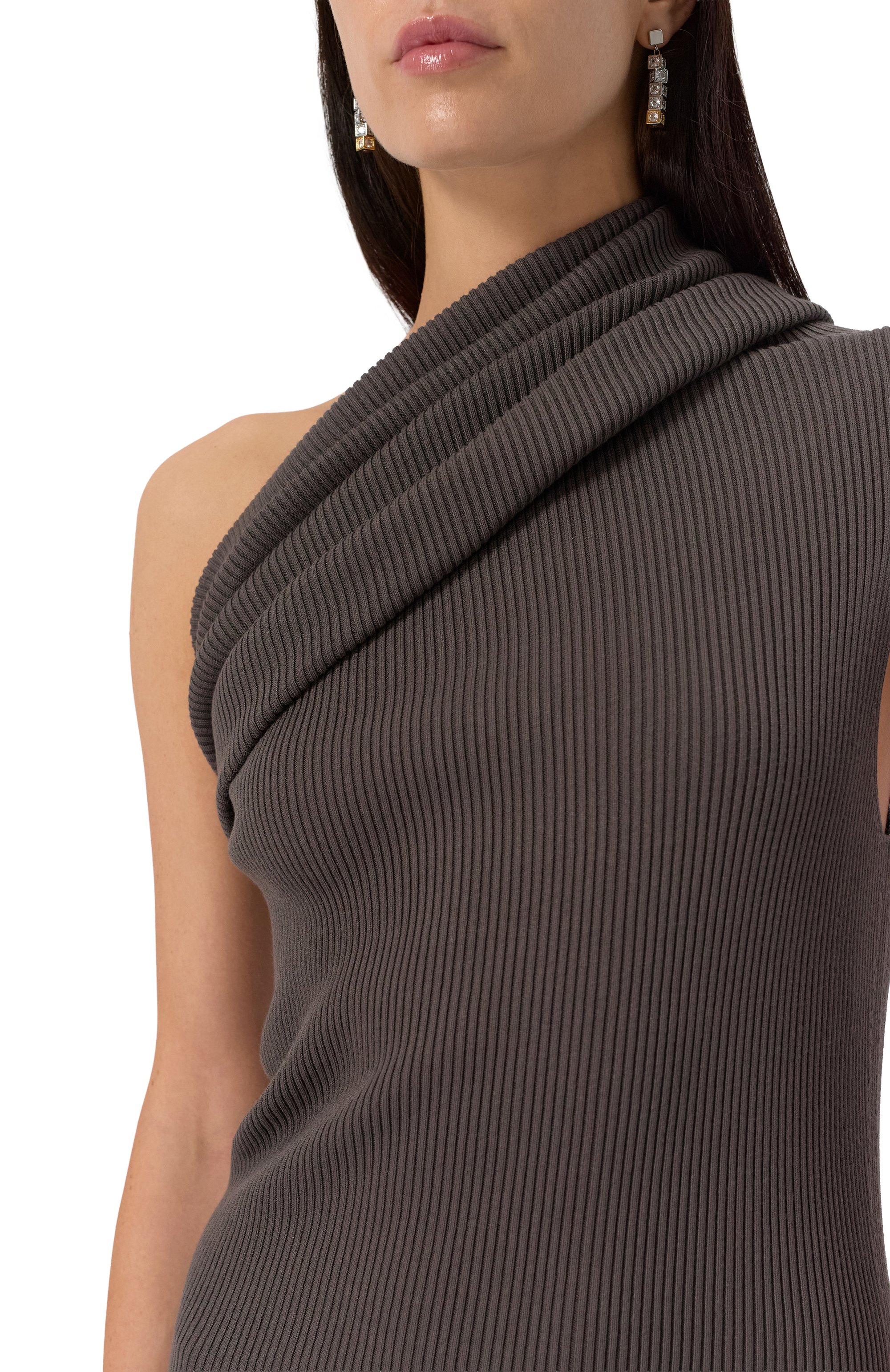 Платье из вискозы RICK OWENS, арт. RP02E4627/RIBVI, фото 5