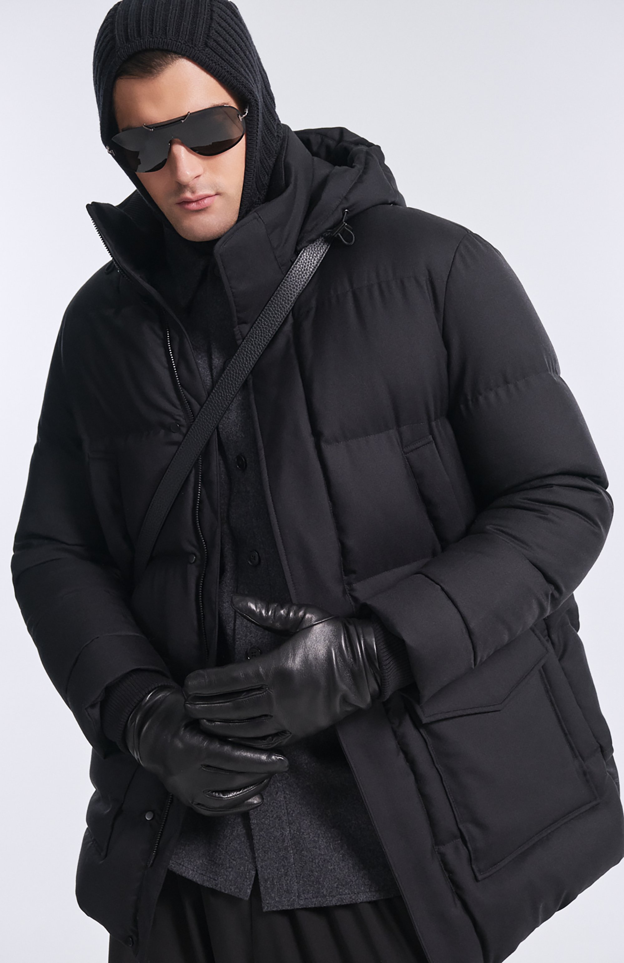 Шерстяная балаклава RICK OWENS, арт. RU02E1490/KWV, фото 4