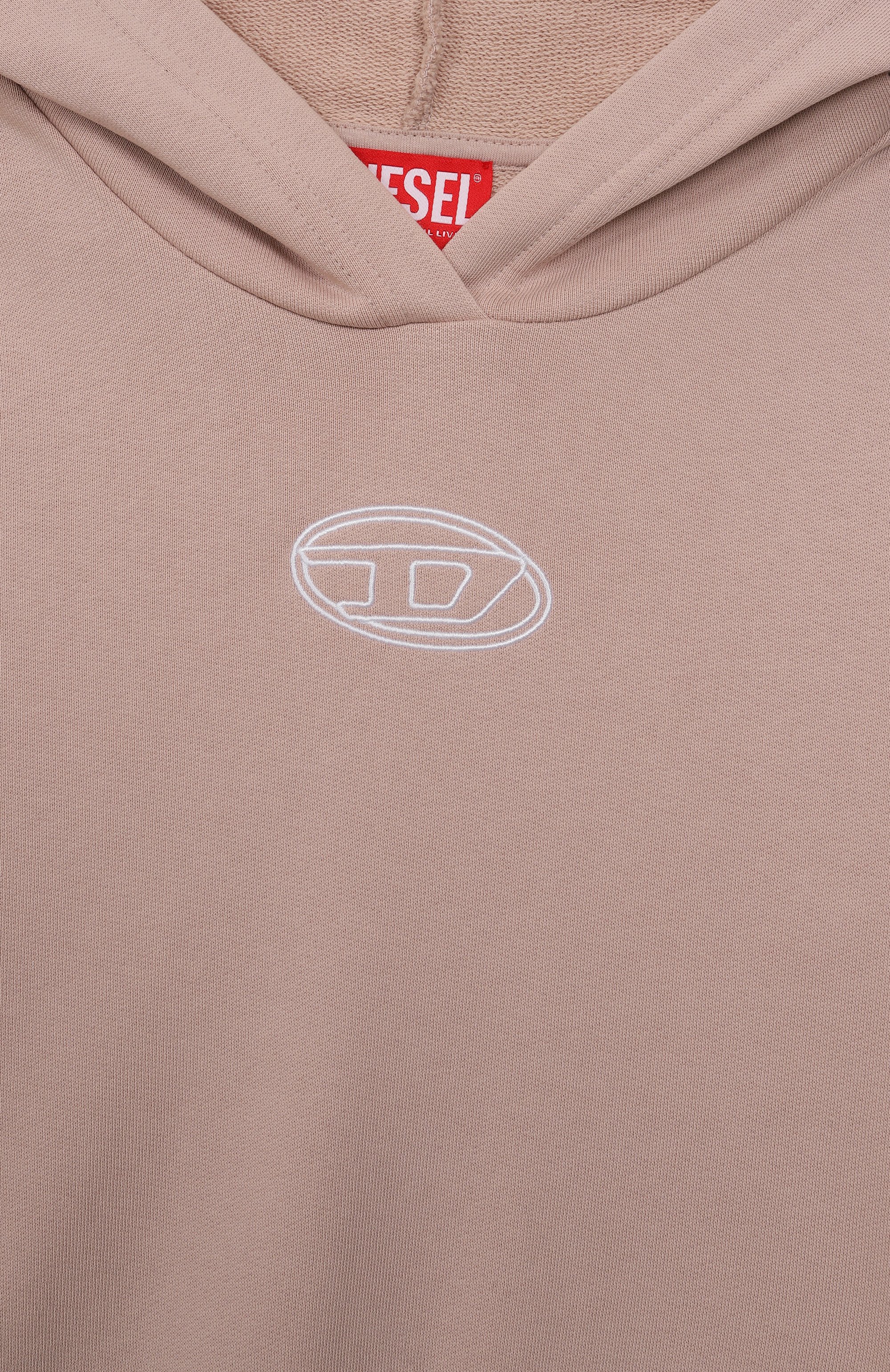 Хлопковое худи DIESEL, арт. J02416/KYAX3, фото 3