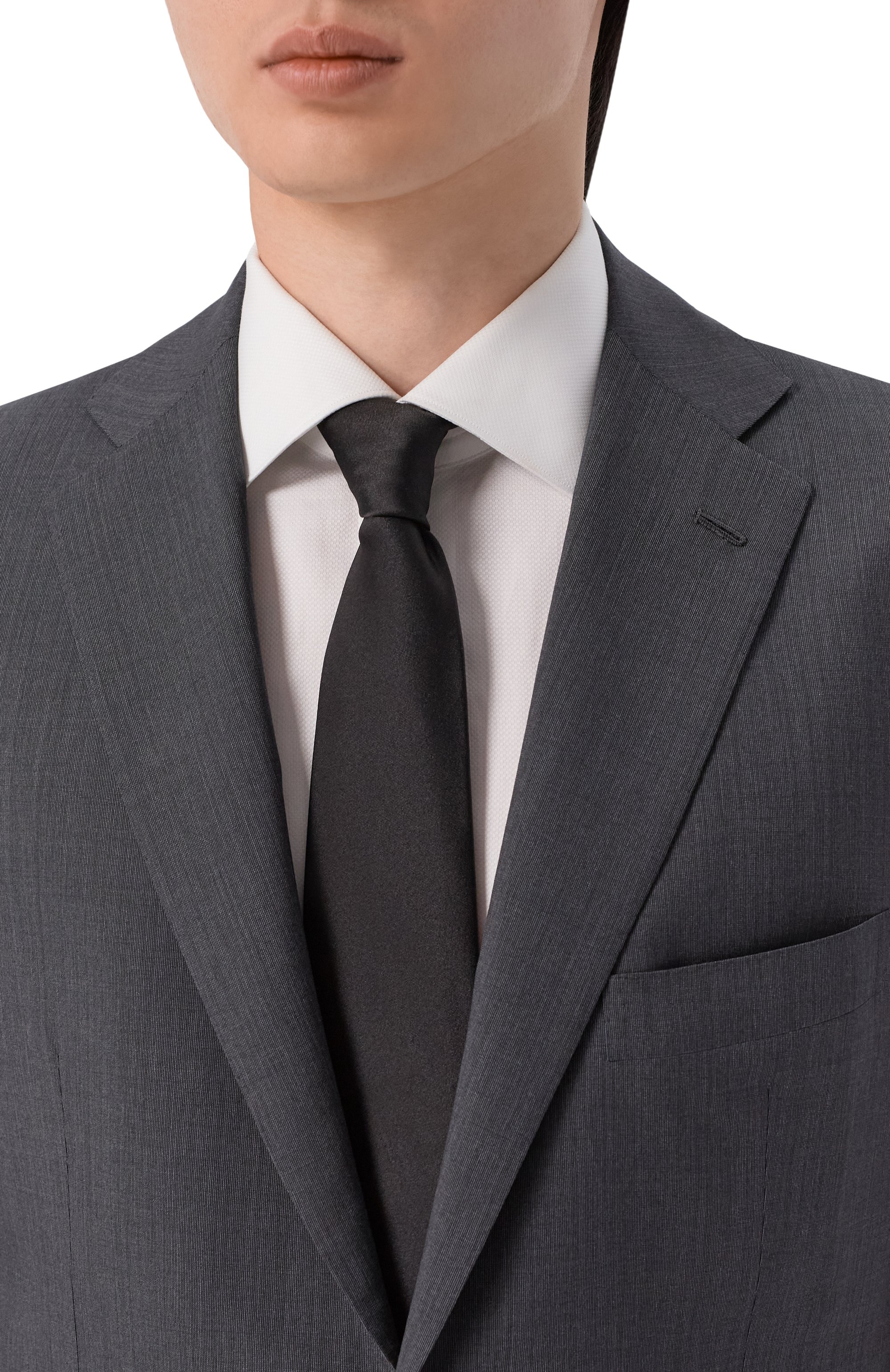 Шелковый галстук KITON, арт. UCRVKLC07201, фото 2