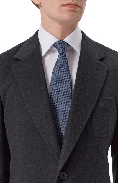 Мужской шелковый галстук ZILLI, арт. CRAV02M0600VNJQC0