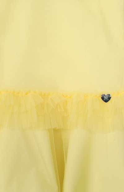 Хлопковое платье MONNALISA, арт. 17G907, фото 3