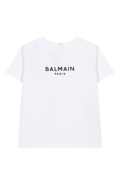 Хлопковая футболка BALMAIN, арт. BY8631